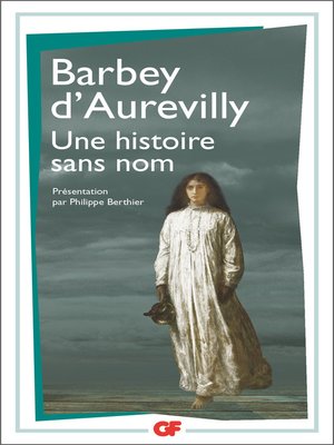 cover image of Une histoire sans nom